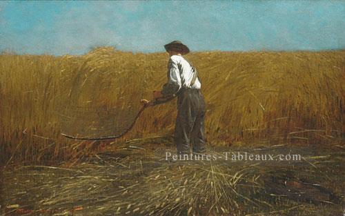 Le vétéran dans un nouveau champ Réalme peintre Winslow Homer Peintures à l'huile